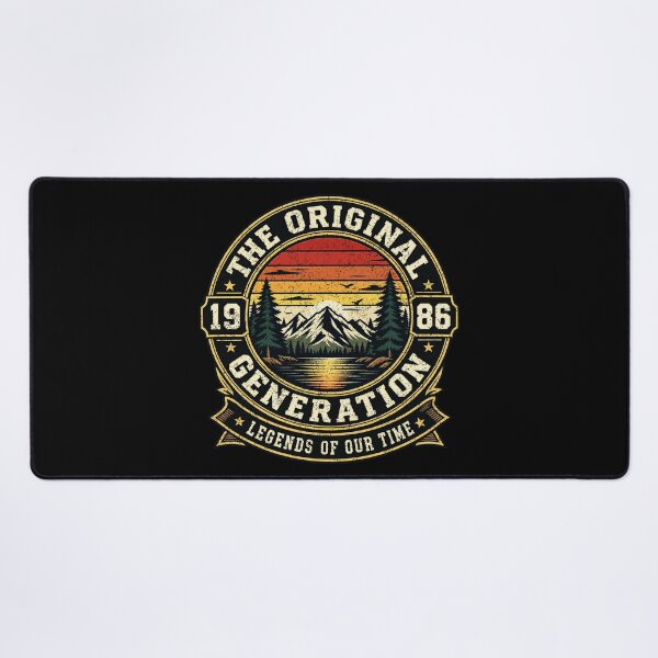 Item preview, 1986 40th Birthday Vintage, The Original Generation Turning 40 Retro Gift designed and sold by avinigav.