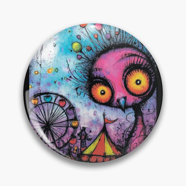 Item preview, Grunge-style Halloween circus designed and sold by MagelliShop.
