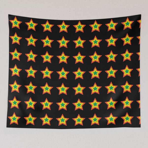 Item preview, Bold Layered Star Pattern Design designed and sold by Zaya_art.