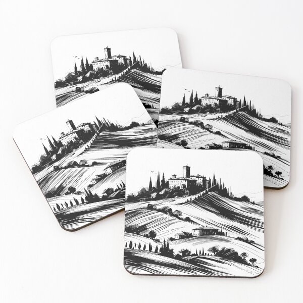 Item preview, Tuscany Landscape designed and sold by Visual Nomad Club.