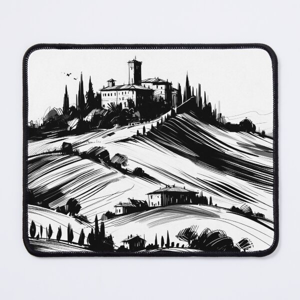 Item preview, Tuscany Landscape designed and sold by Visual Nomad Club.
