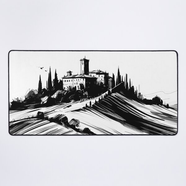 Item preview, Tuscany Landscape designed and sold by Visual Nomad Club.