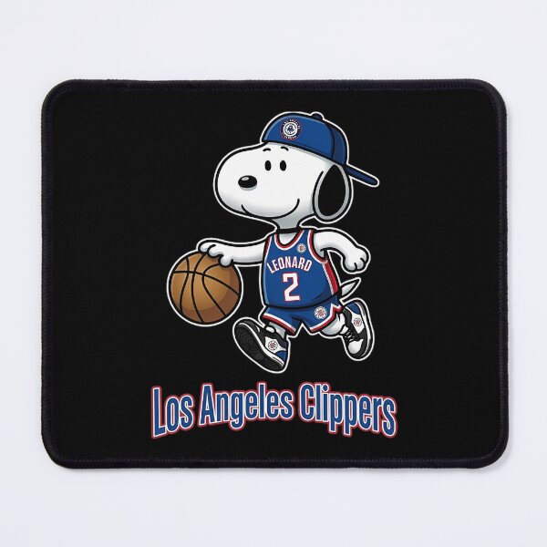 Item preview, Snoopy La Clippers Basketball designed and sold by Nahkolahmom.