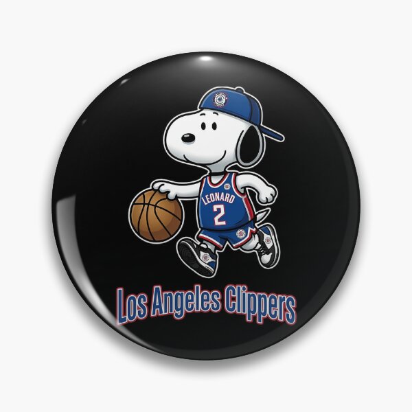 Item preview, Snoopy La Clippers Basketball designed and sold by Nahkolahmom.