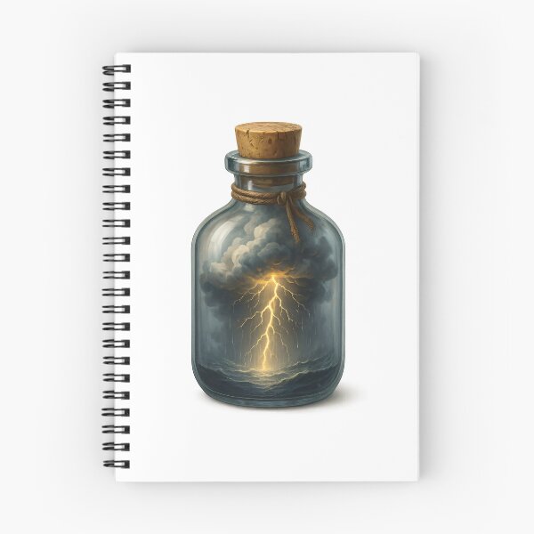 Item preview, Lightning in a Bottle – Storm and Thunder designed and sold by Yomere.