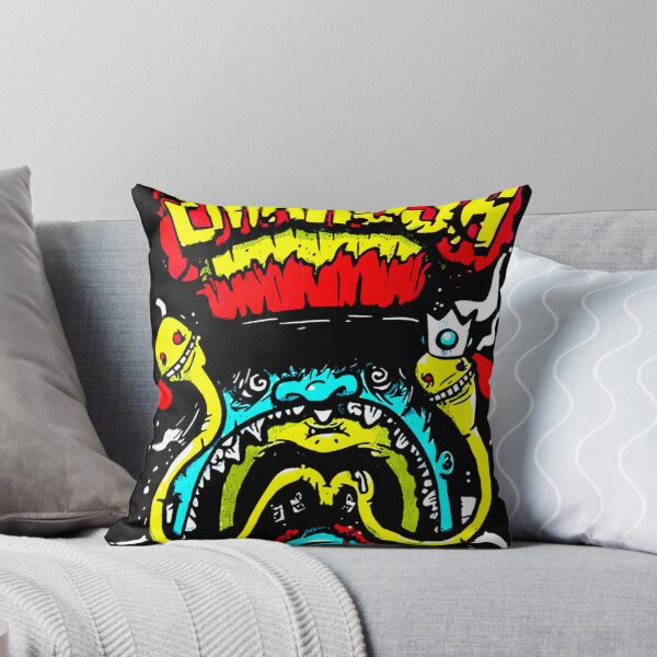 Item preview, New Wave Yellow Typography Red Drop Shadow designed and sold by thaiando.