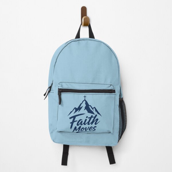 Item preview, Faith Moves Shirt | Minimalist Christian Mountain Tee designed and sold by guchieworldcollection.