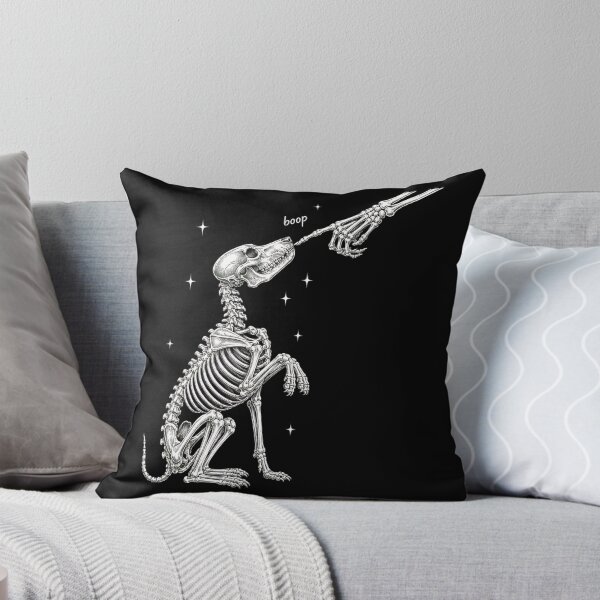 Item preview, funny Spooky Halloween Cat Skeleton Dog Boop  gift designed and sold by Amzkao.