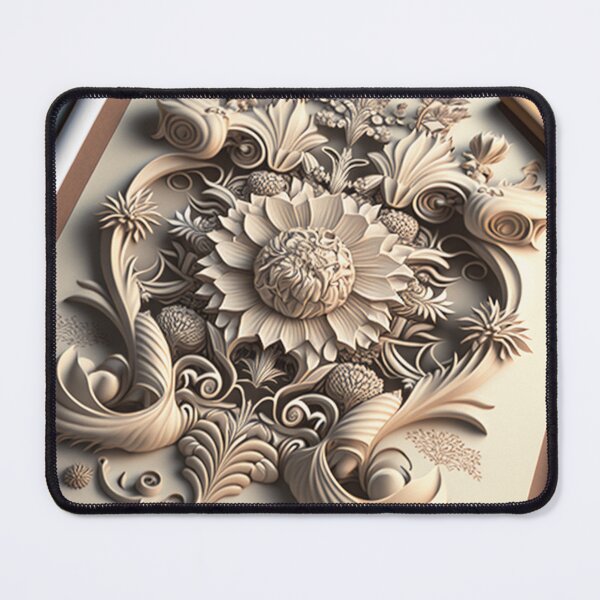 Item preview, Cream Paper Relief on Artist Paper designed and sold by RAGANADesign.