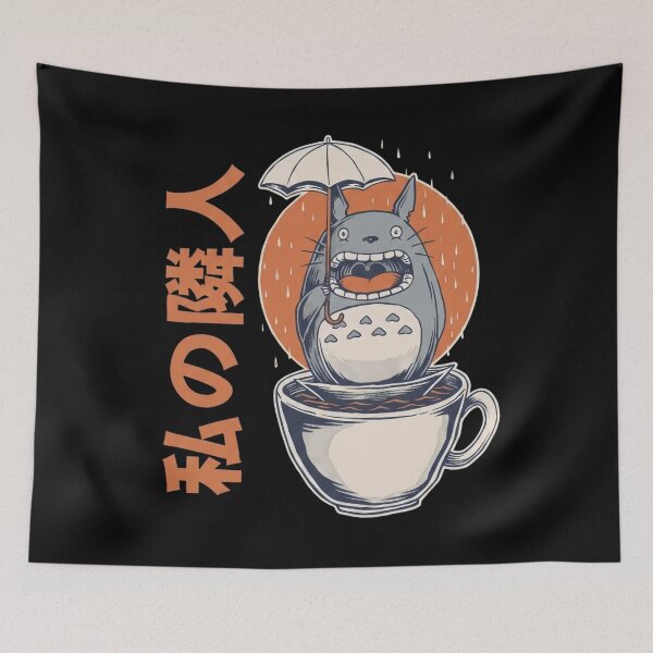 Item preview, Totoro Teacup Rain designed and sold by GITTERLU.