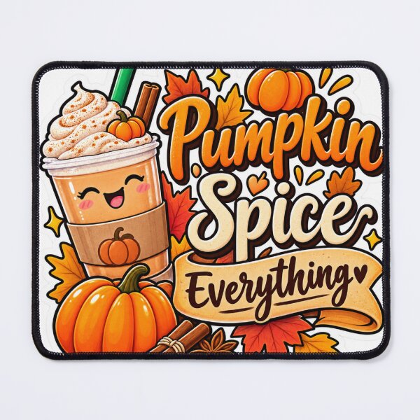 Item preview, Pumpkin Spice Everything Cute Fall Coffee Sticker designed and sold by Genzfirevibes.