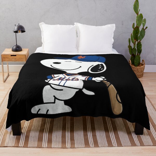 Artikelvorschau, Snoopy New York Metss Baseball Sports entworfen und verkauft von Nahkolahmom.