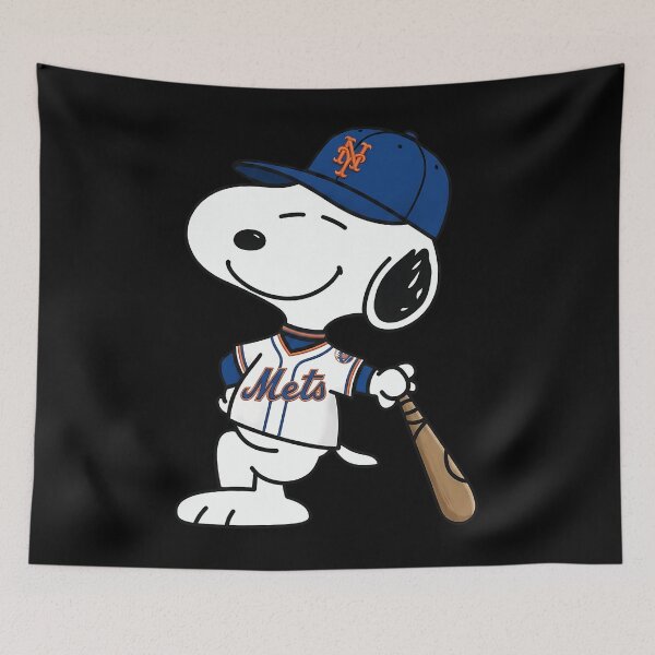 Item preview, Snoopy ny metss Baseball Sports designed and sold by Nahkolahmom.