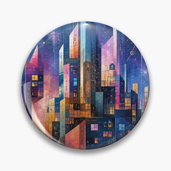 Item preview, Cosmic Geometry Metropolis designed and sold by Sigtrix.
