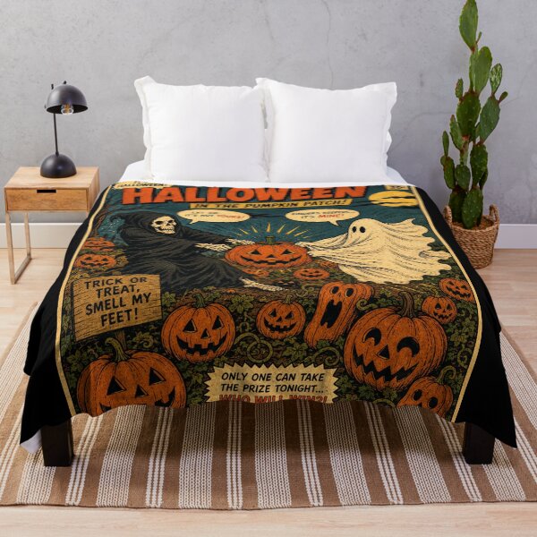 Item preview, Halloween pumpkin patch designed and sold by DeVeauDesign.