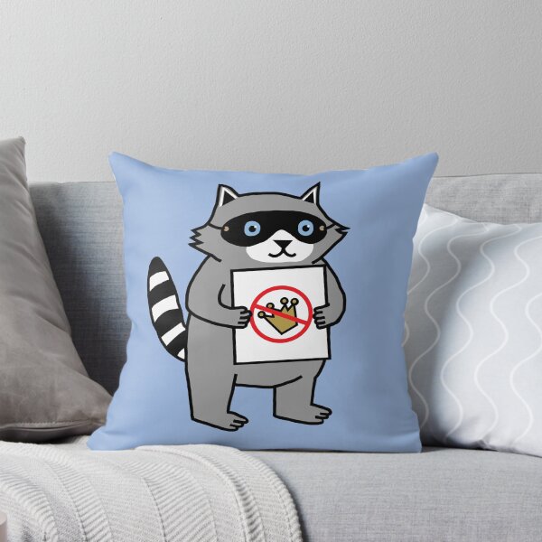 Item preview, No Kings Resist Raccoon designed and sold by ellenhenry.