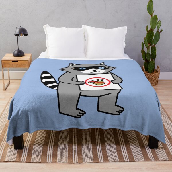 Item preview, No Kings Resist Raccoon designed and sold by ellenhenry.