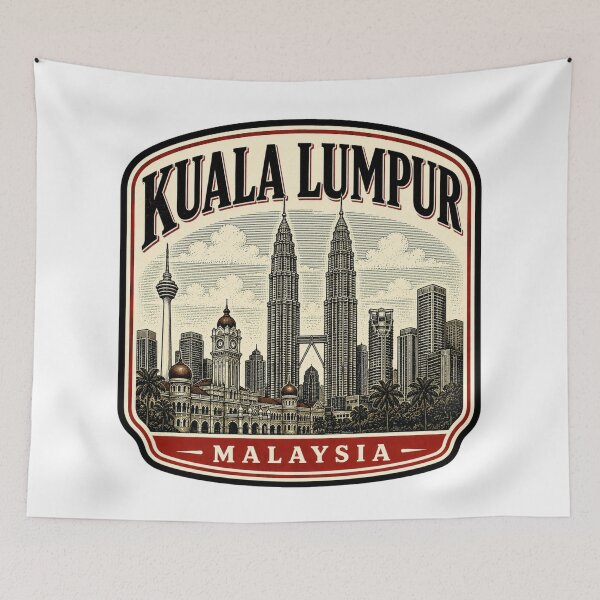Item preview, Kuala Lumpur - Malaysia  designed and sold by GoodOldVintage.