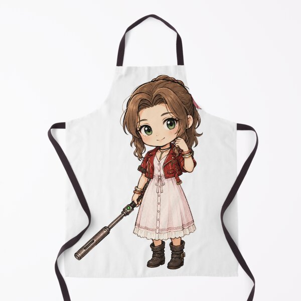 Item preview, Chibi Aerith Gainsborough Final Fantasy 7 | FFVII Fanart designed and sold by bapupa.