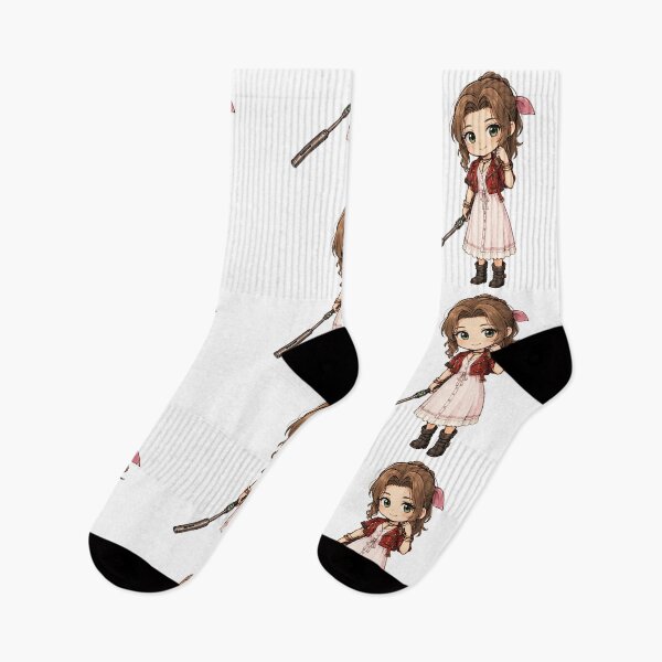 Item preview, Chibi Aerith Gainsborough Final Fantasy 7 | FFVII Fanart designed and sold by bapupa.