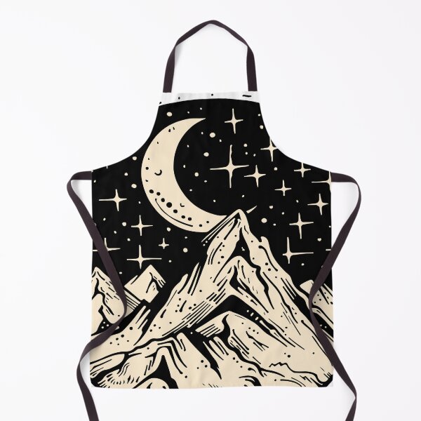 Item preview, Celestial Mountain Night and Crescent Moon Circle designed and sold by Vision Crafted.