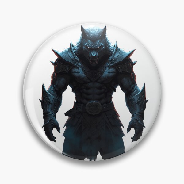 Item preview, Werewolf Ripping Into Battle T-Shirt, Armored Alpha Werewolf Warrior Gift, Gothic Dark Fantasy Graphic Tee, Medieval Monster Art designed and sold by pawsome purrfect.