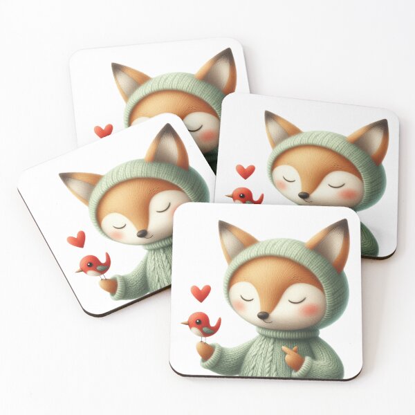Item preview, Naive Fox designed and sold by Beyondnote-Art.