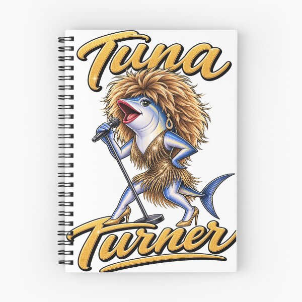 Item preview, Tuna Turner Funny Fish Parody Tina Turner designed and sold by Aimz Does Stuff.