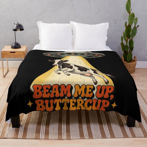 Item preview, Beam me up, buttercup designed and sold by DeVeauDesign.