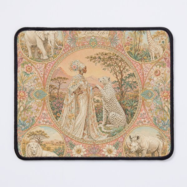 Item preview, African Elegance – White Leopard designed and sold by LuluLeb.