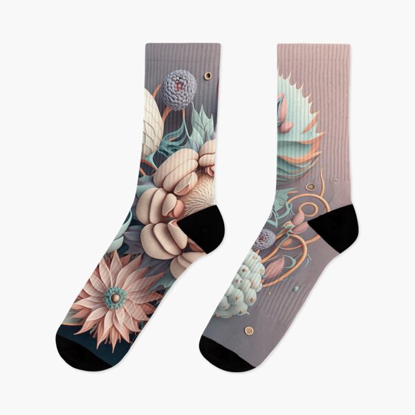 Item preview, Dusty Pink Posy on Slate Blue designed and sold by RAGANADesign.