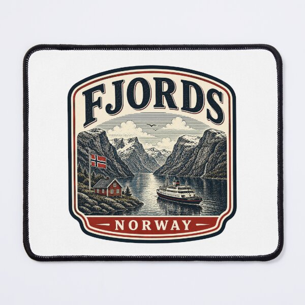 Item preview, Fjords - Norway designed and sold by GoodOldVintage.