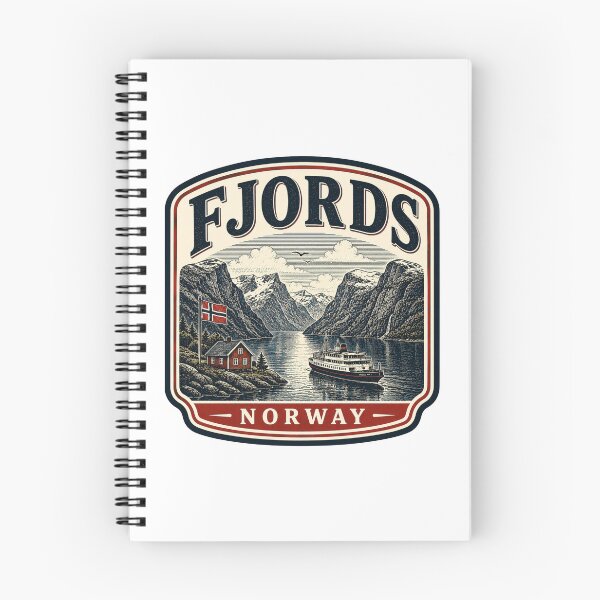 Item preview, Fjords - Norway designed and sold by GoodOldVintage.