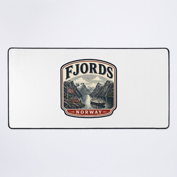 Item preview, Fjords - Norway designed and sold by GoodOldVintage.