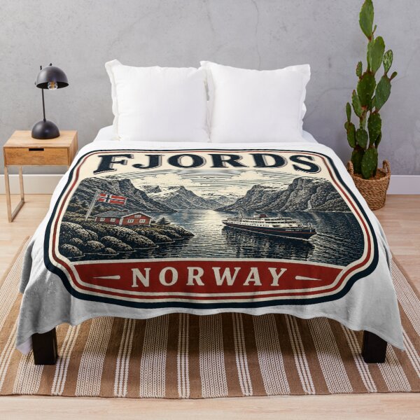 Item preview, Fjords - Norway designed and sold by GoodOldVintage.