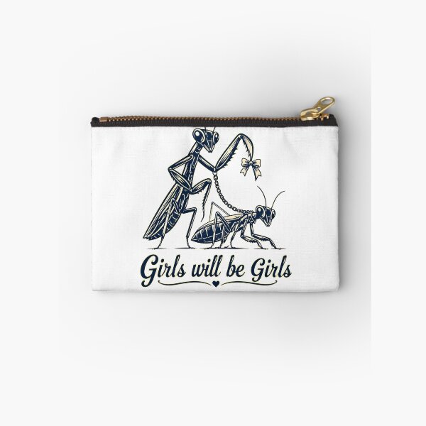 Item preview, Girls Will Be Girls Praying Mantis designed and sold by TypeRiotStudio.