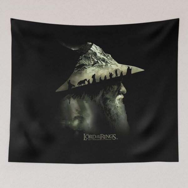 Item preview, Fantasy Wizard Double Exposure Mountain Journey designed and sold by Vekonn.
