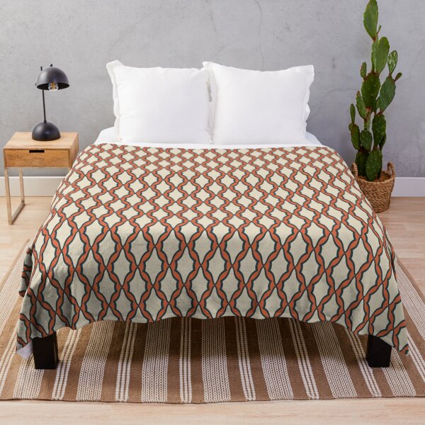 Item preview, Retro Trellis Lattice Geometric Pattern designed and sold by Zaya_art.