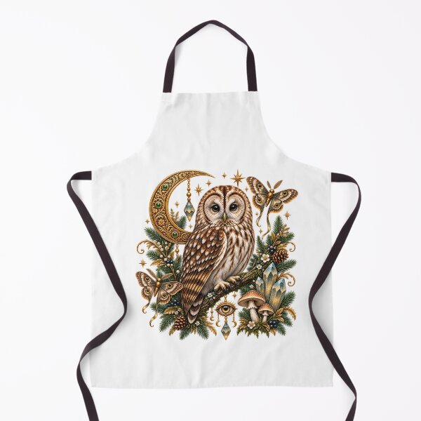 Item preview, Mystical Owl – Enchanted Moon & Celestial Forest designed and sold by GGAUL.