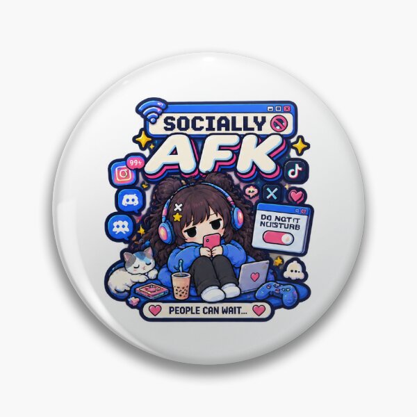 Item preview, Socially AFK designed and sold by MohamedAbozaid1.