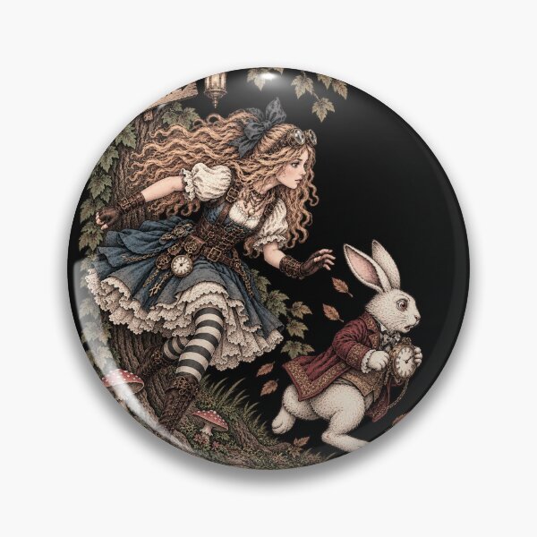 Item preview, Steampunk Alice in Wonderland designed and sold by DeVeauDesign.
