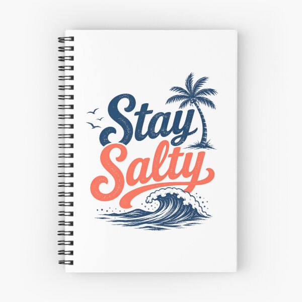 Item preview, Stay Salty Retro Beach Summer Ocean Waves designed and sold by rin-aRitzxbc.