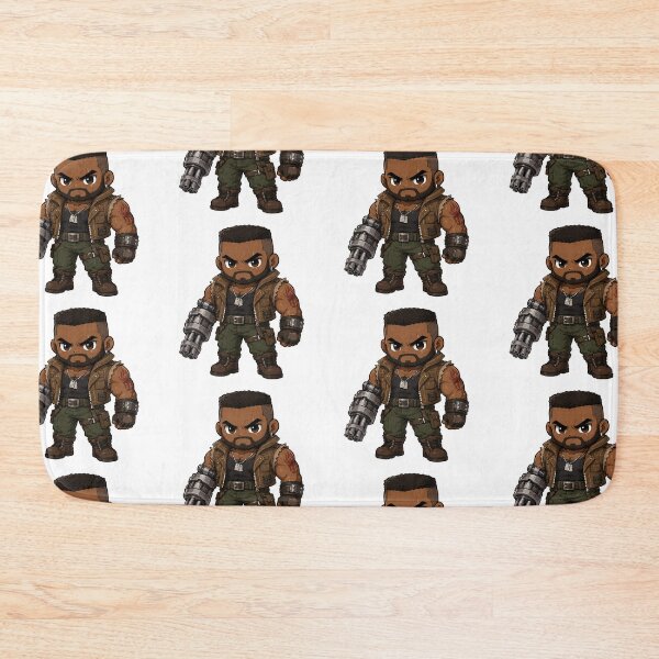 Item preview, Chibi Barret Wallace Final Fantasy 7 | FFVII Fanart designed and sold by bapupa.