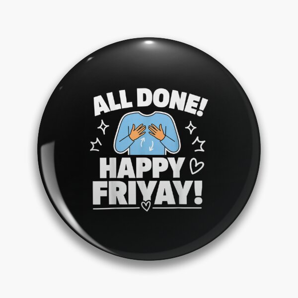 Item preview, All Done Happy Friyay Special Education Matching Staff designed and sold by ciaro-media.