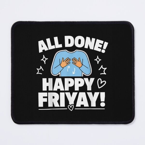 Item preview, All Done Happy Friyay Special Education Matching Staff designed and sold by ciaro-media.