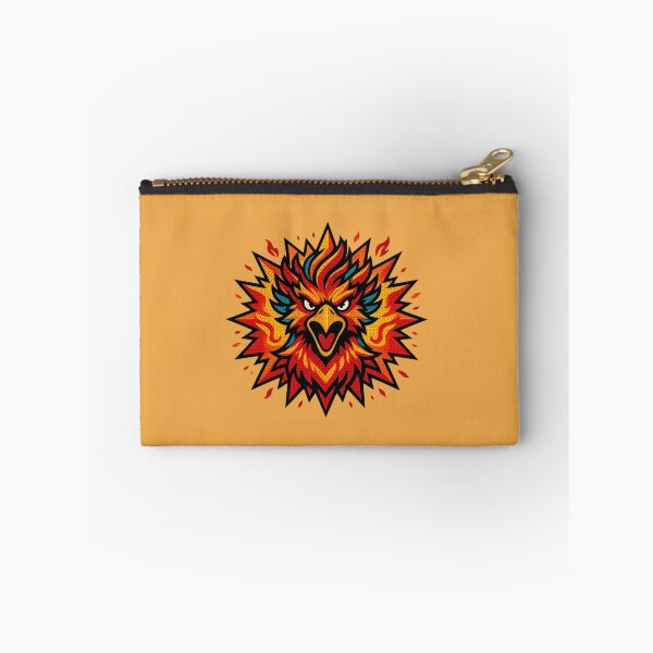 Item preview, Fierce Retro Halftone Phoenix Head Comic Pop Art Firebird designed and sold by MarCinu Art.