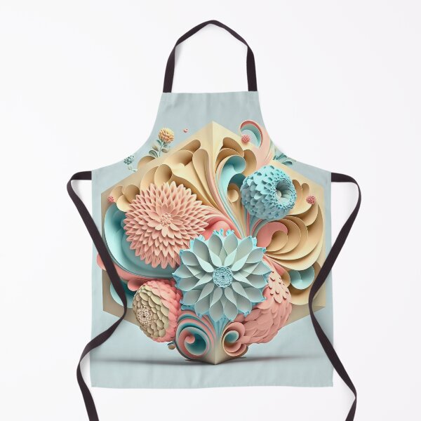 Artikelvorschau, Pastellfarbener Blumenstrauß aus einem gefalteten Würfel entworfen und verkauft von RAGANADesign.