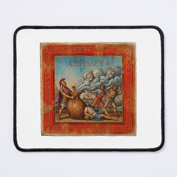 Item preview, Odyssey 4 Aeolus Wind Bag Ancient Greek Fresco Art designed and sold by ocelynneeay.