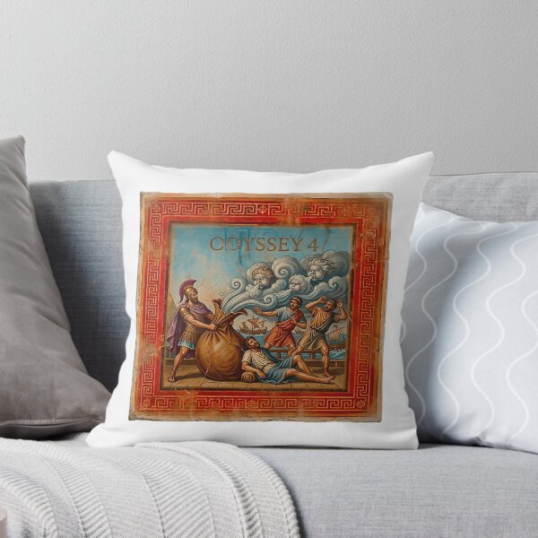 Item preview, Odyssey 4 Aeolus Wind Bag Ancient Greek Fresco Art designed and sold by ocelynneeay.