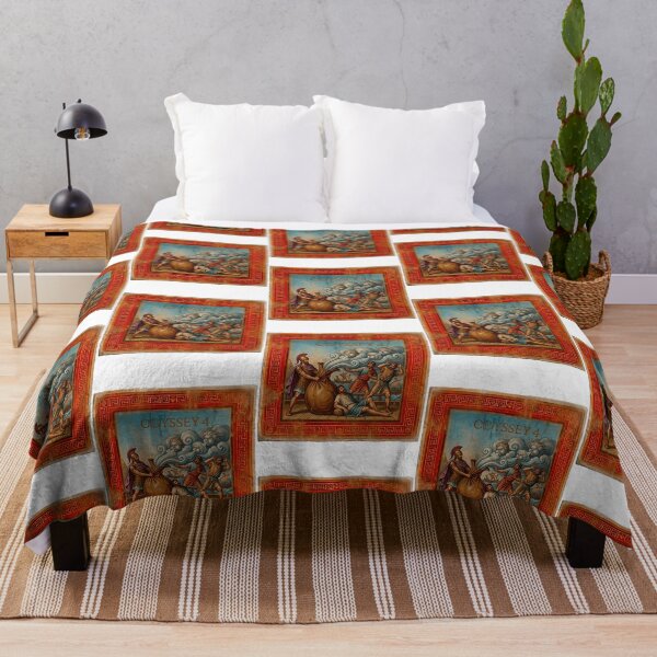 Item preview, Odyssey 4 Aeolus Wind Bag Ancient Greek Fresco Art designed and sold by ocelynneeay.